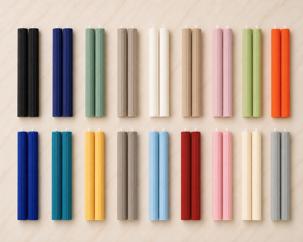 25cm Thin Dinner Candle Sticks