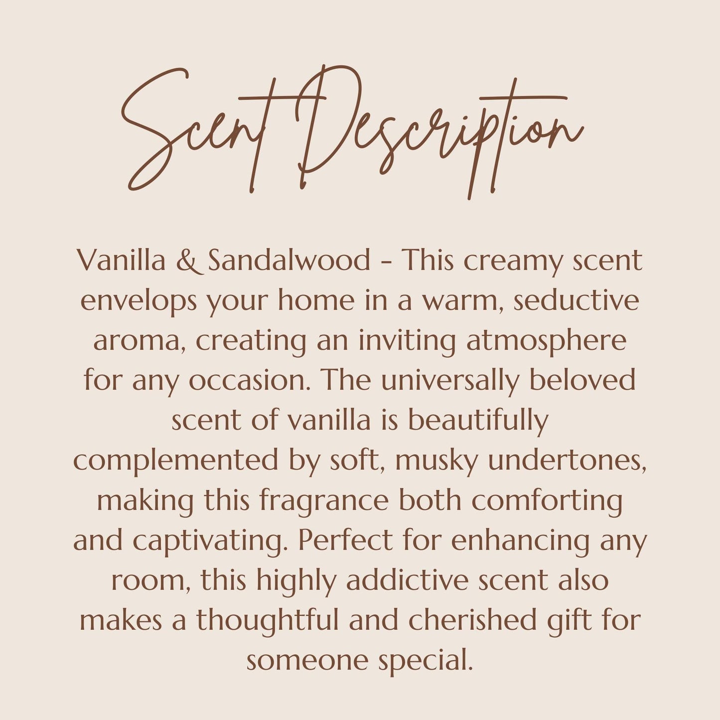 Vanilla Sandalwood Large Tall Ribbed Scented Pillar Candles - Handmade Home Decor