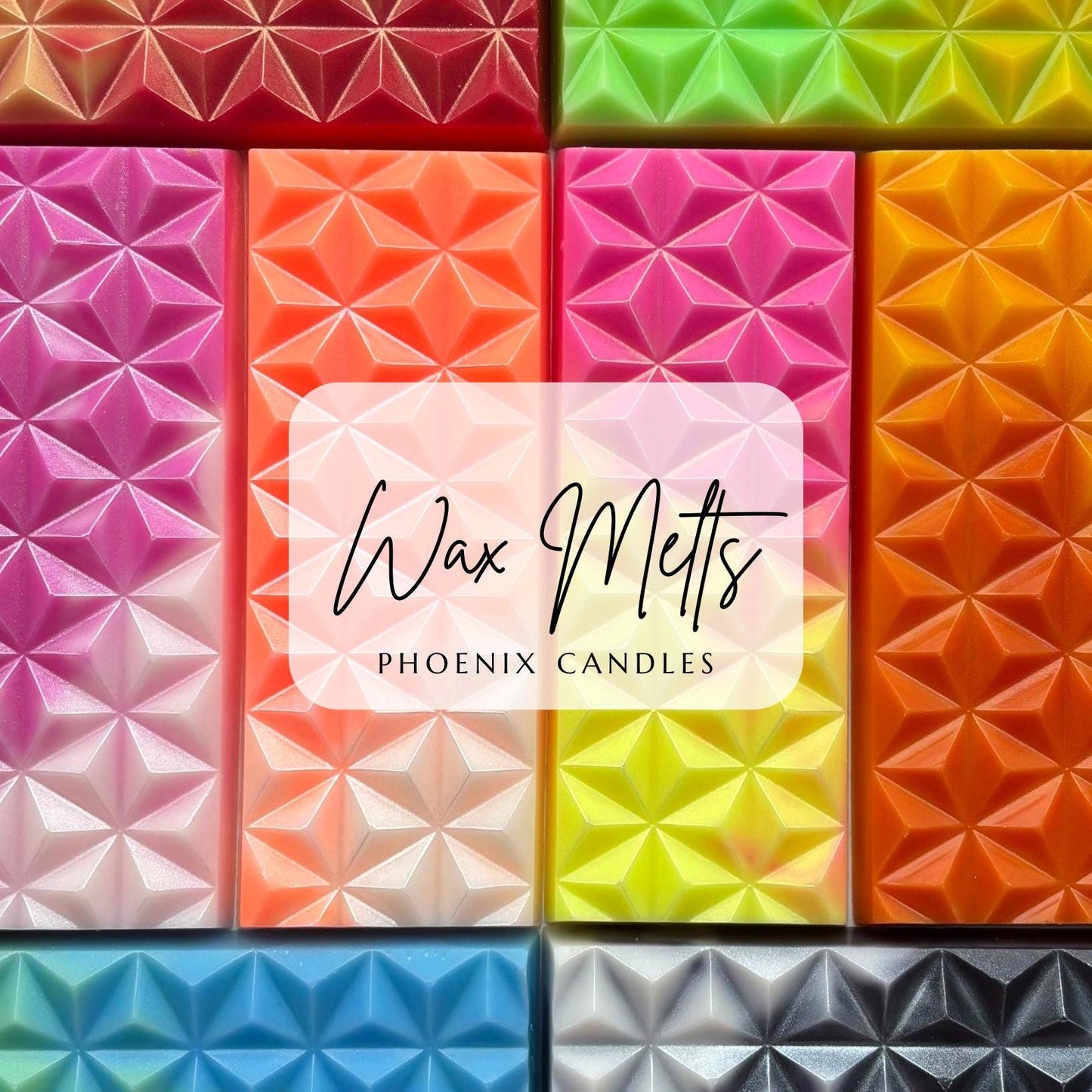 Wax Melt Bars: Long-Lasting Fragrances (Handmade, 50g Each)